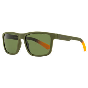 Dragon Rectangular Sunglasses Reed LL 313 Matte Olive 57mm